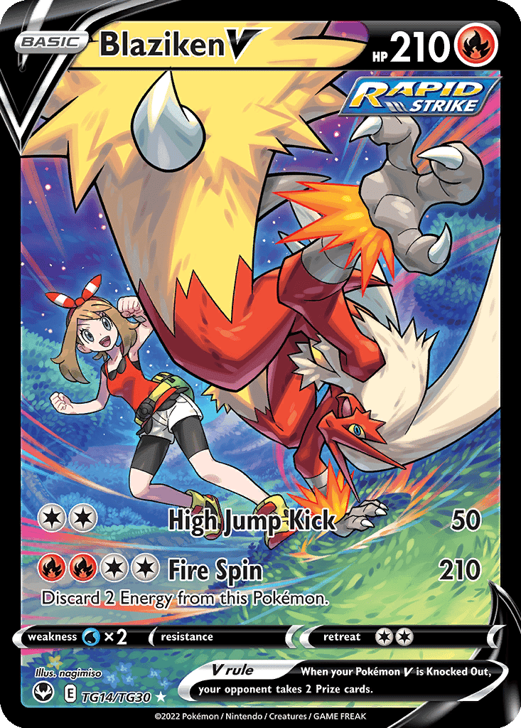 Blaziken V (Holofoil • NM)