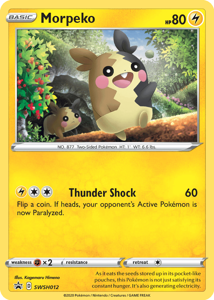 Morpeko - SWSH012 (Holofoil • NM)